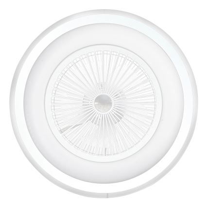 LED Dimbar taklampa med fläkt ZONDA LED/48W/230V 3000-6000K vit+ fjärrkontroll