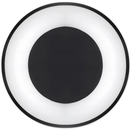 LED Dimbart takarmatur NOVA LED/54W/230V 3000-6500K svart + fjärrkontroll
