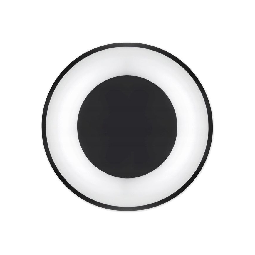 LED Dimbart takarmatur NOVA LED/54W/230V 3000-6500K svart + fjärrkontroll