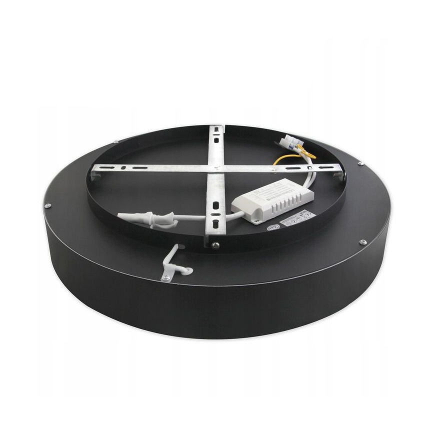 LED Dimbart takarmatur NOVA LED/54W/230V 3000-6500K svart + fjärrkontroll
