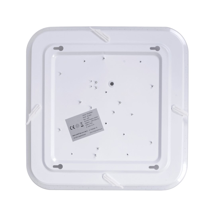 LED Dimbart takarmatur PALERMO LED/40W/230V + fjärrkontroll