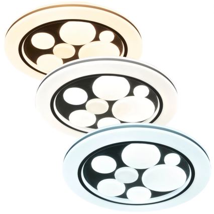 LED Dimbart takarmatur PLANET LED/72W/230V Ø 48 cm 3000-6500K + fjärrkontroll