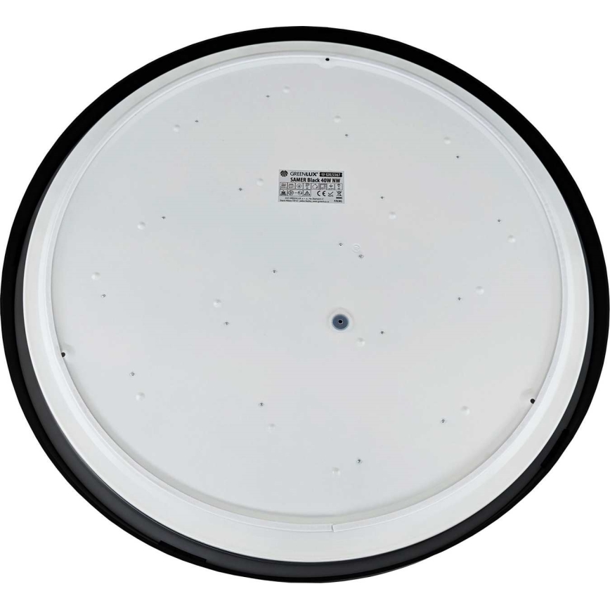 LED Dimbar taklampa SAMER LED/40W/230V 2900-6000K + fjärrkontroll