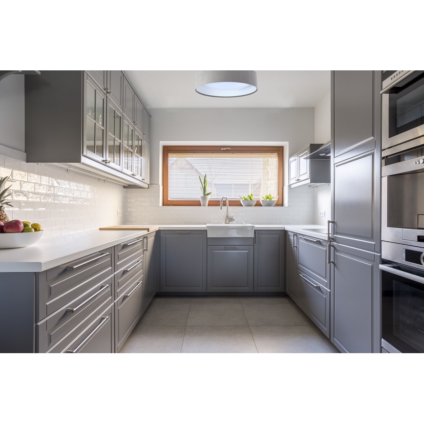 LED Dimbart taklampa SMART GALAXY LED/24W/230V Ø 44 cm grå/vit 3000-6500K + fjärrkontroll