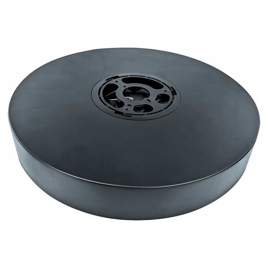 LED Dimbart badrumsplafond VARIO LUMO LED/13/18W/230V 3000/4000/5700K Ø 36 cm IP44 svart