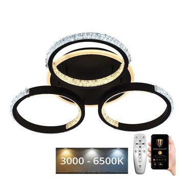 LED Dimbar takmonterad taklampa LED/60W/230V 3000-6500K + fjärrkontroll