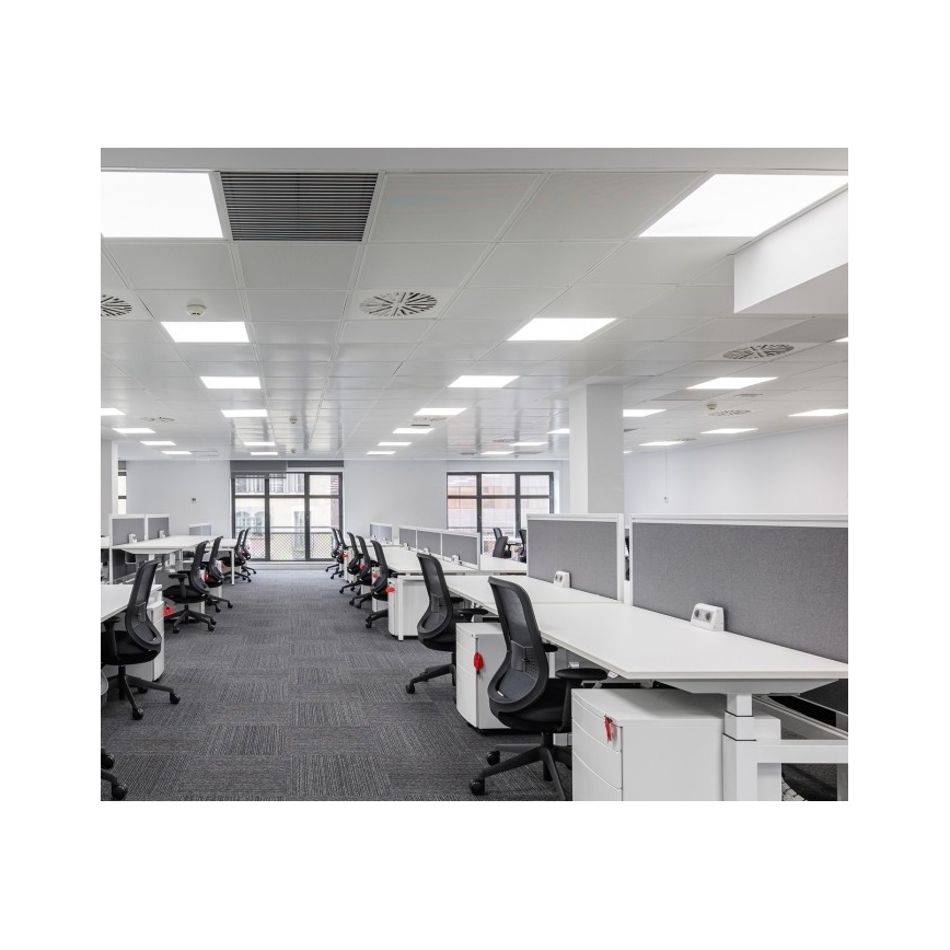 LED Dimbar infälld takpanel CAPRI LED/25/36/40W/230V 3000/4000/5700K UGR19 IP44 60x60 cm