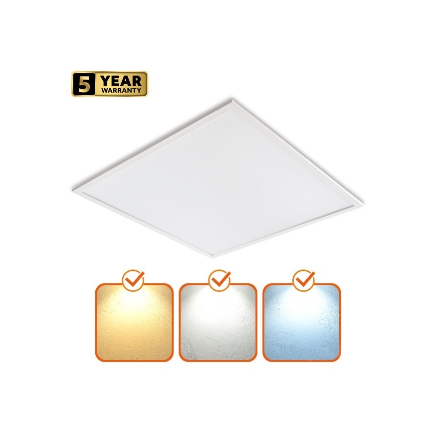 LED Dimbar infälld takpanel CAPRI LED/25/36/40W/230V 3000/4000/5700K UGR19 IP44 60x60 cm