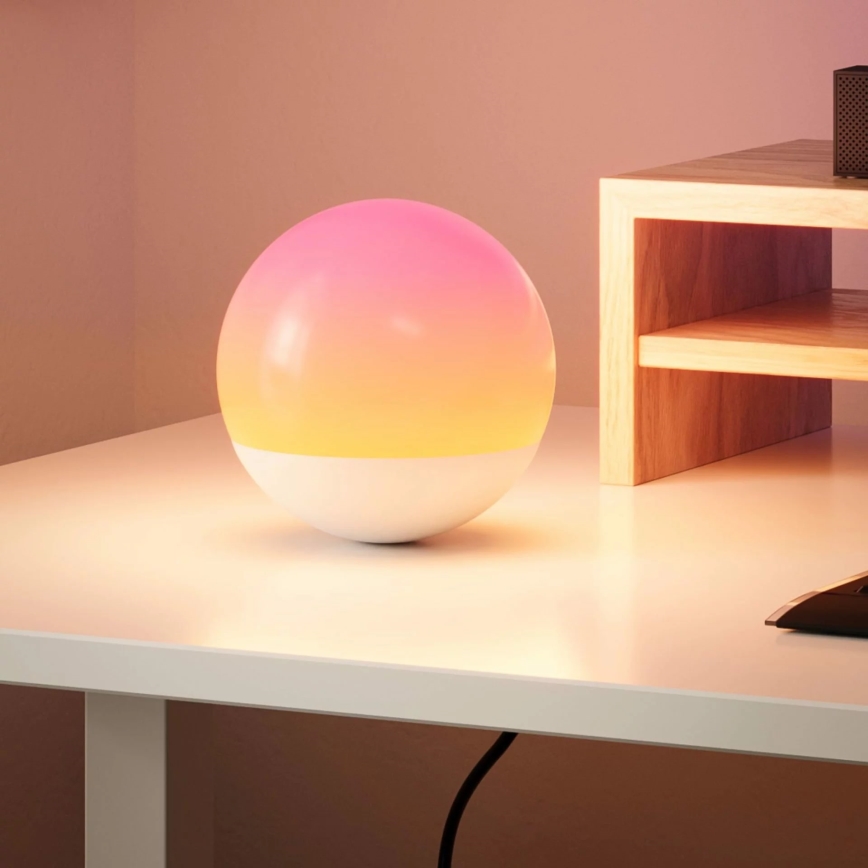 LED Dimbart Touchbordslampa CANDY LED/5V 1200 mAh multicolor