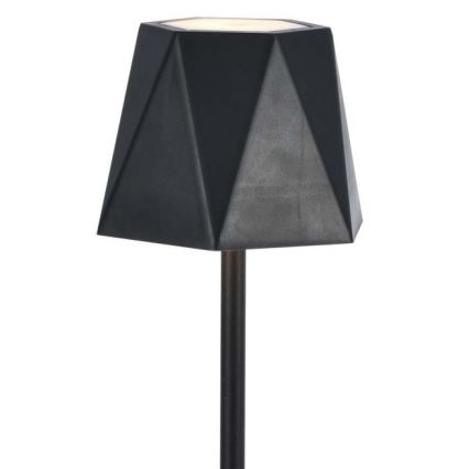 LED Dimbart uppladdningsbar touchbordslampa LED/4W/5V 3000-6000K 1800 mAh svart