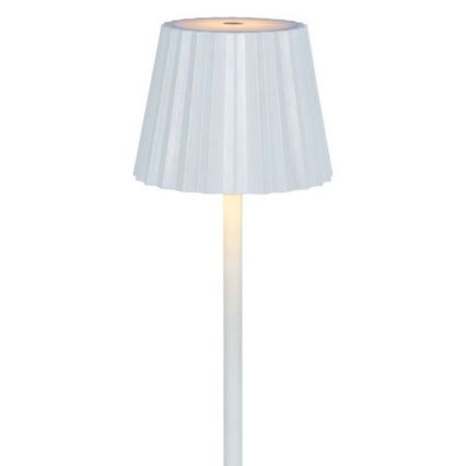 LED Dimbart uppladdningsbart touchbordslampa LED/4W/5V 3000-6000K 1800 mAh vit