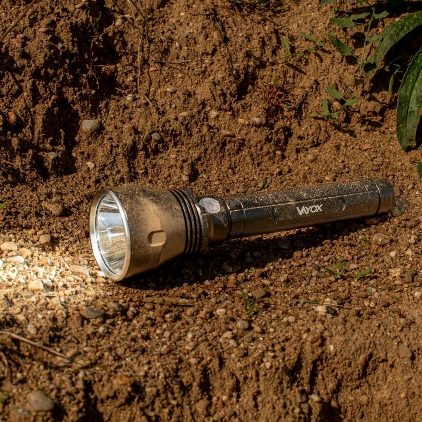 LED Dimbart uppladdningsbart ficklampa LED/20W/5V IPX5 1570 lm 8400 mAh