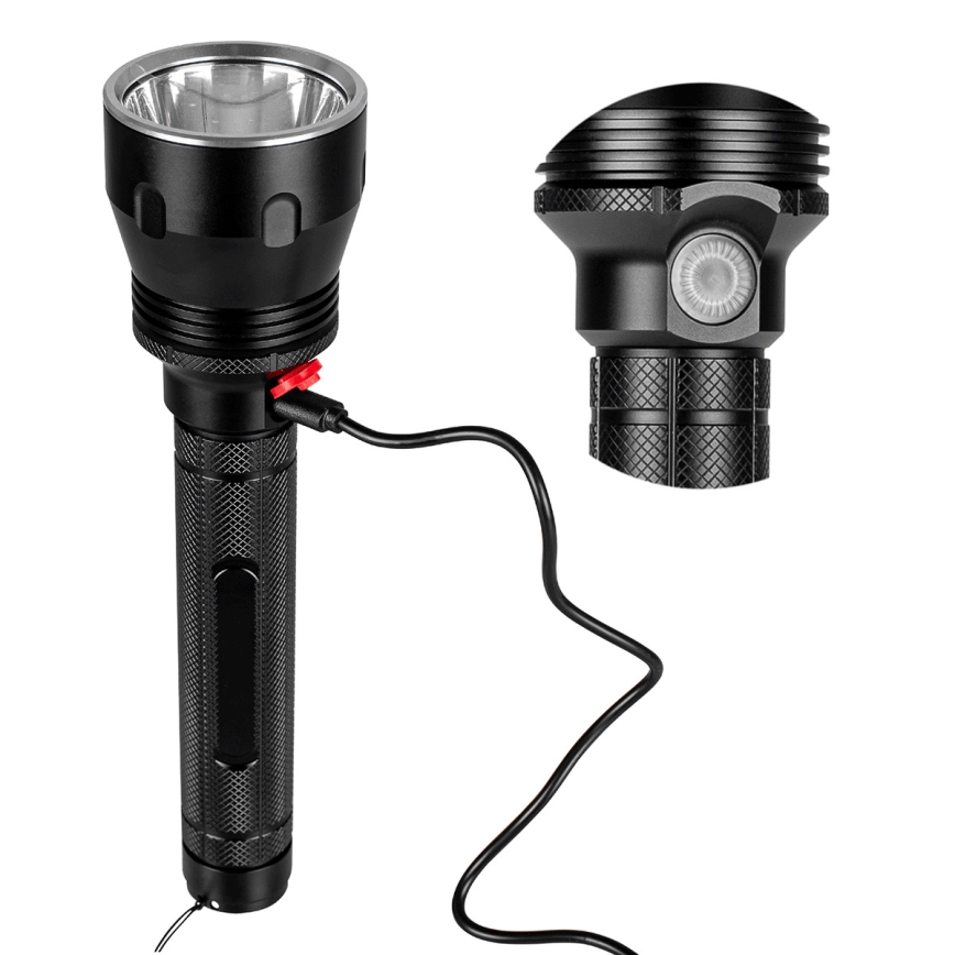 LED Dimbart uppladdningsbart ficklampa LED/20W/5V IPX5 1570 lm 8400 mAh