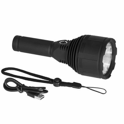 LED Dimbart uppladdningsbart ficklampa LED/30W/5V IPX7 3000 lm 4200 mAh