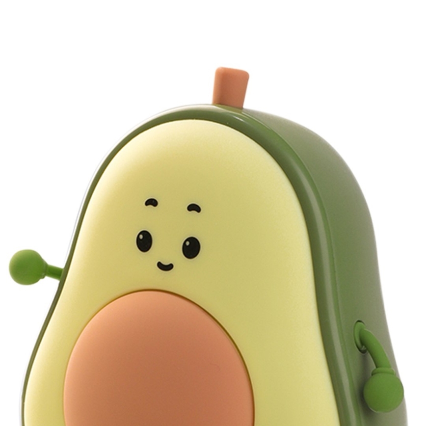 Dimbar, uppladdningsbar, beröringsstyrd nattlampa för barn AVOCADO LED/1W/5V 1200 mAh