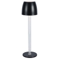 LED Dimbar uppladdningsbar touch bordslampa LED/3W/5V 3000K 1800 mAh svart