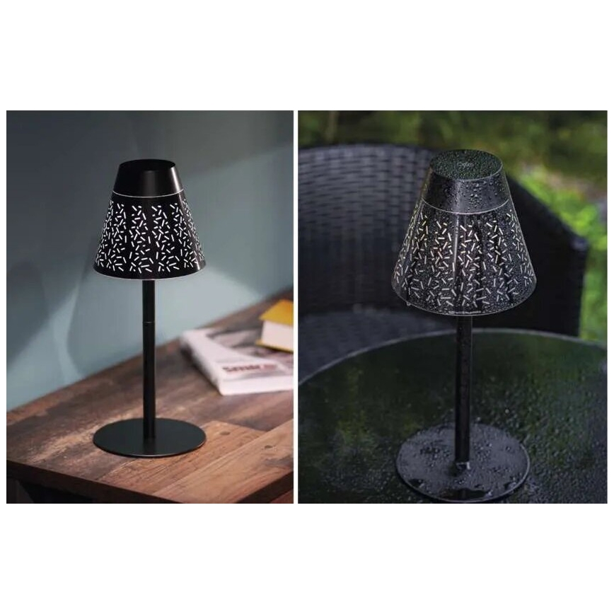 LED Dimbart uppladdningsbart utomhusbordslampa LED/4,2W/5V 2200mAh IP44