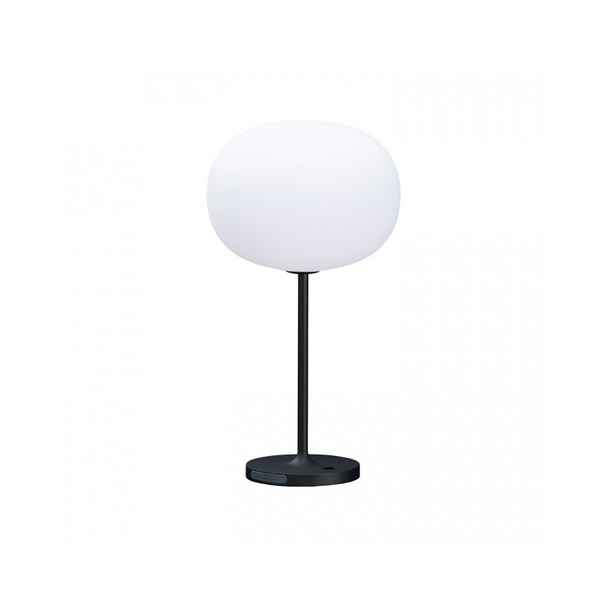 LED dimbar uppladdningsbar utomhusbordslampa VENEZIA LED/2W/5V 2700K IP54 4000 mAh svart