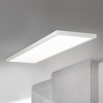 LED dimbar ytmonterad panel DISC LED/40W/230V 2700/3000/4000K 115x30 cm vit