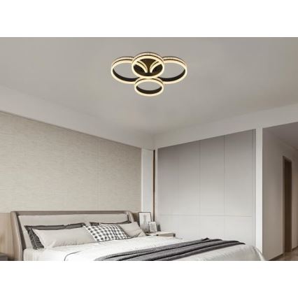 LED dimbar ytmonterad taklampa LED/150W/230V 3000-6500K + fjärrkontroll