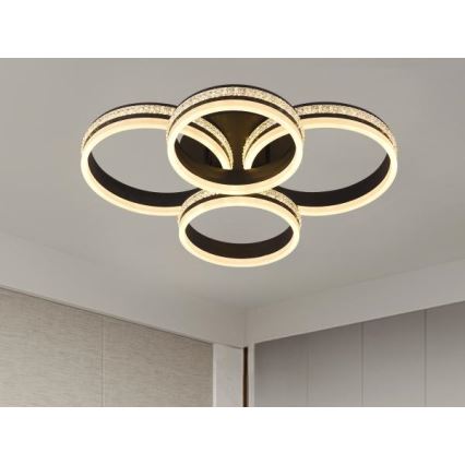 LED dimbar ytmonterad taklampa LED/150W/230V 3000-6500K + fjärrkontroll