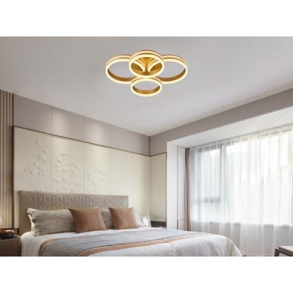 LED dimbar ytmonterad taklampa LED/150W/230V 3000-6500K + fjärrkontroll