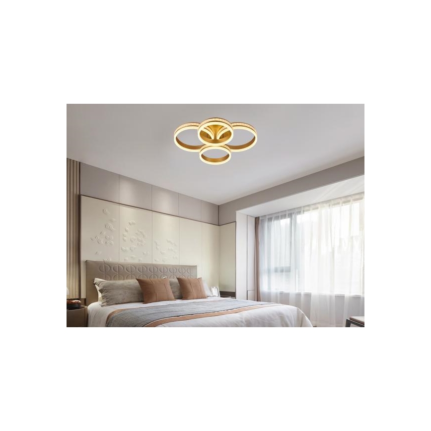 LED dimbar ytmonterad taklampa LED/150W/230V 3000-6500K + fjärrkontroll