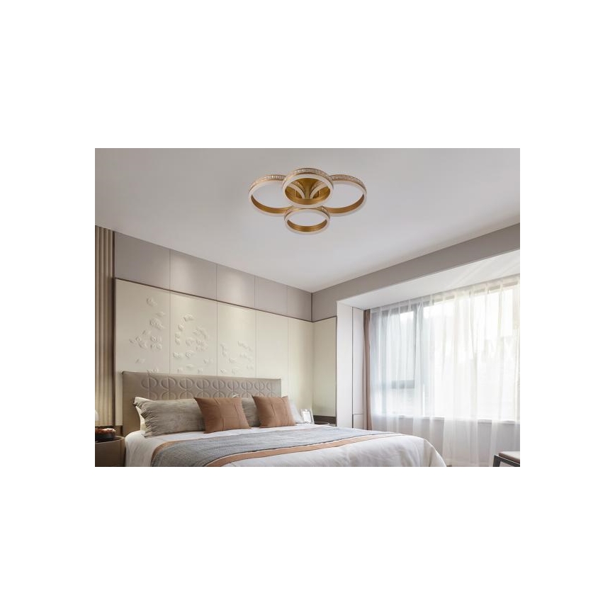 LED dimbar ytmonterad taklampa LED/150W/230V 3000-6500K + fjärrkontroll