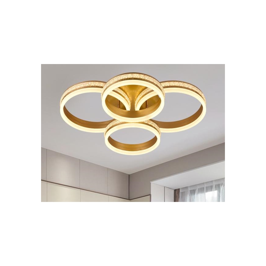 LED dimbar ytmonterad taklampa LED/150W/230V 3000-6500K + fjärrkontroll