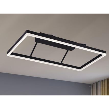 LED dimbar ytmonterad taklampa LED/55W/230V 3000-6500K + fjärrkontroll