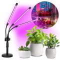 LED Dimbara flexibla bordslampa för växtodling VITARO 3xLED/10W/230V svart