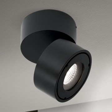 LED Dimbart badrumsspotlight HARVEY LED/15W/230V IP65 svart