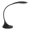 LED Dimbart Flexibelt Skrivbordslampa FRANCO LED/6,8W/230V svart