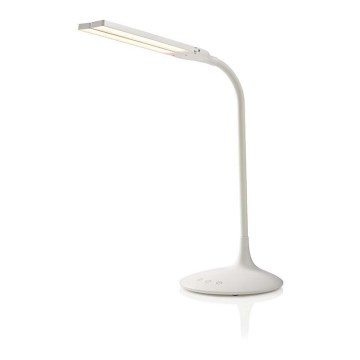 LED Dimbart skrivbordslampa LED/6W/5V 2200 mAh vit