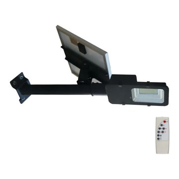 LED Dimbart solarlampa för utomhusbruk LED/50W/6,4V 6000K IP65 50000 mAh + fjärrkontroll