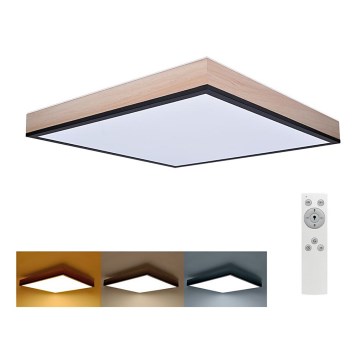 LED Dimbart takarmatur i tak 40W 230V 3000-6500K + fjärrkontroll