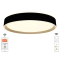 LED Dimbart takarmatur i tak 48W 230V 2700-6500K Wi-Fi Tuya + fjärrkontroll