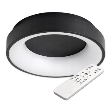 LED Dimbart takarmatur NOVA LED/54W/230V 3000-6500K svart + fjärrkontroll