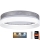 LED Dimbart taklamp LIMA LED/36W/230V 2700-6500K Wi-Fi Tuya + fjärrkontroll silver/vit