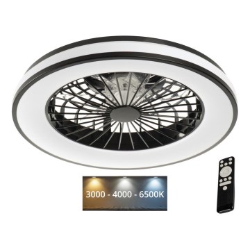 LED Dimbart taklamp med fläkt PLAVE LED/48W/230V 3000/4000/6500K + fjärrkontroll
