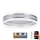 LED Dimbart taklampa SMART CORAL LED/24W/230V Wi-Fi Tuya vit + fjärrkontroll