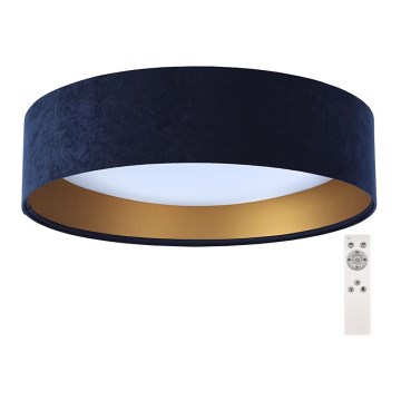 LED Dimbart taklampa SMART GALAXY LED/24W/230V mörkblå/guld 3000-6500K + fjärrkontroll