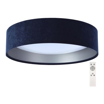 LED Dimbart taklampa SMART GALAXY LED/24W/230V Ø 44 cm blå/silver 3000-6500K + fjärrkontroll