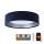 LED Dimbart taklampa SMART GALAXY LED/24W/230V Ø 45 cm 2700-6500K Wi-Fi Tuya blå/silver + fjärrkontroll