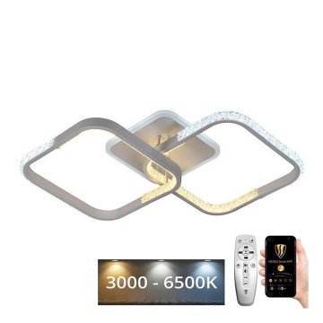 LED Dimbart takmonterat takarmatur LED/55W/230V 3000-6500K + fjärrkontroll