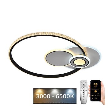 LED Dimbart takmonterat takarmatur LED/80W/230V 3000-6500K + fjärrkontroll