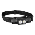 LED Dimbart uppladdningsbart aluminium pannlampa LED/2600 mAh IP65