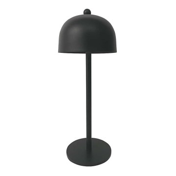 LED Dimbart uppladdningsbart touchbordslampa LED/1W/5V 3000-6000K 1800 mAh svart