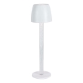 LED Dimbart uppladdningsbart touchbordslampa LED/3W/5V 3000K 1800 mAh vit