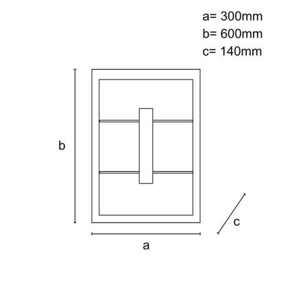 LED Dimbart ytmonterad taklampa LED/40W/230V 3000-6500K + fjärrkontroll